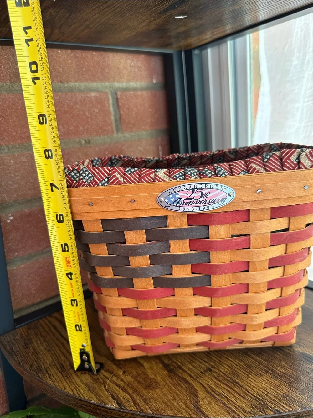 Longaberger 25th Anniversary Basket
